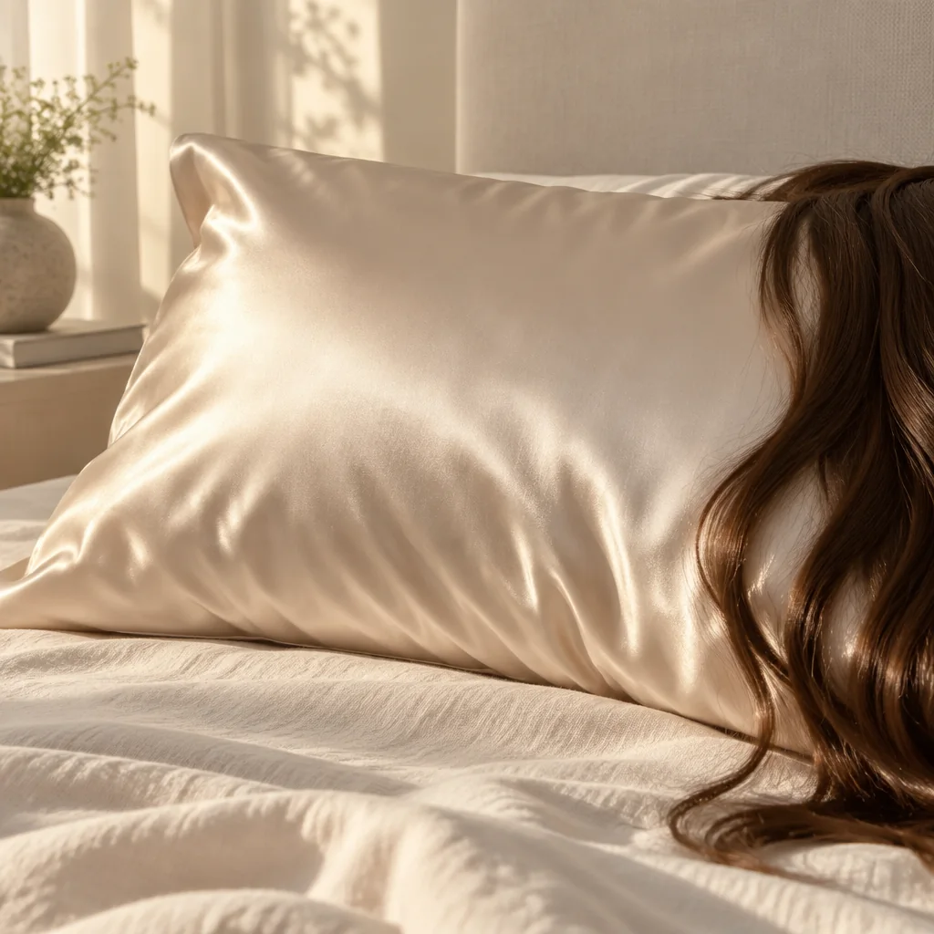 Silk Hair silk pillowcase concept